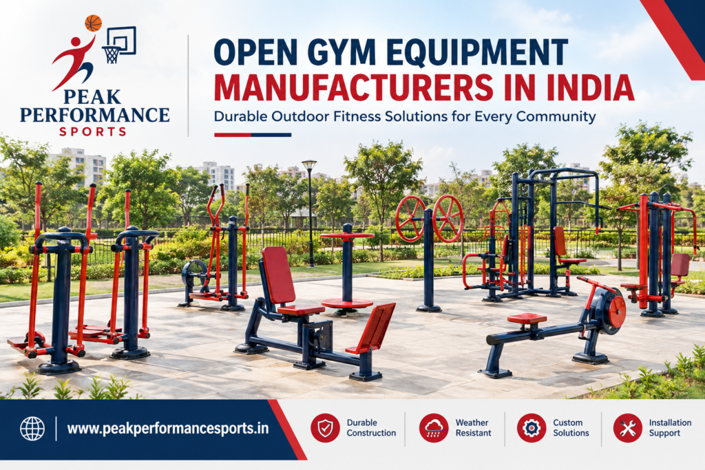Open Gym Equipment Manufacturers in India